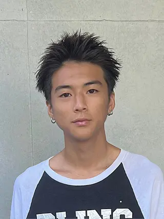 ショート メンズ 湘南のパーマ職人 🔥清水琉葵🔥のヘアスタイル