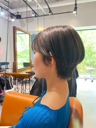 ショート GO TODAY SHAiRE SALON 原宿Stella店所属・𓍯柔らかhair 𓍯 yukinoのヘアスタイル