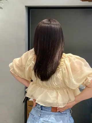 ミディアム カラー noa/ 渋谷のヘアスタイル