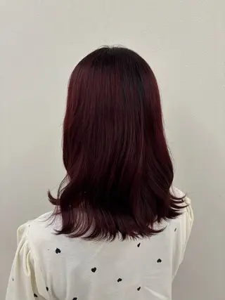 カラー 小野 美咲のヘアスタイル