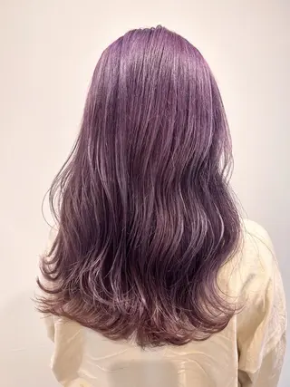 ロング カラー Luce所属・うる艶/韓国風　奈良 優輝のヘアスタイル