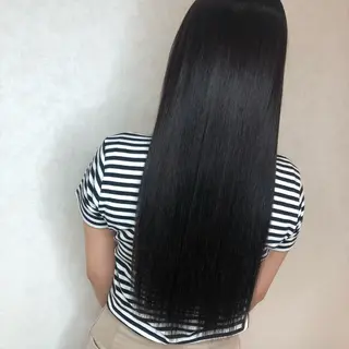 ロング カラー ムトウセイマ/艶髪 /艶ケアWブリーチのヘアスタイル