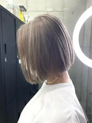 ショート Blonde nagoya sakae所属・岡留 愛美のヘアスタイル