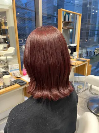 セミロング AVANCE 広島本通り店所属・森 千聡のヘアスタイル