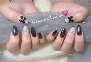 ネイル U·Mi nail salon所属・U·MI 長さ出し専門店のネイルデザイン