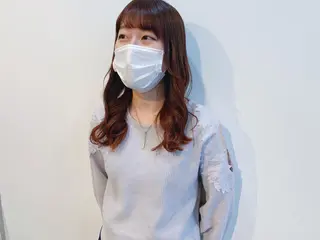 ミディアム カラー タカハシ ハヤトのヘアスタイル