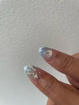 ネイル 束感まつ毛/ネイル/ LED♥KIRARAのマツエク・マツパデザイン