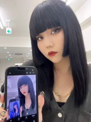 ロング 声優オタク美容師🎀 𝑹𝑰𝑵𝑶𝑵のヘアスタイル