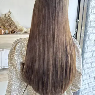 ロング 髪質改善⭐️縮毛矯正 菊島樹希のヘアスタイル