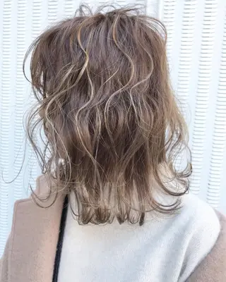 ミディアム Musiiik hairのヘアスタイル