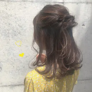 ミディアム カラー パーマ ヘアアレンジ apish aoyama所属・武 愛子の眉毛・アイブロウイメージ