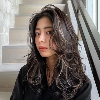 セミロング 池袋/カラー特化🎨 ロング料金なし🩵のヘアスタイル