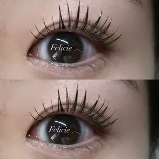 マツエク・マツパ Felicie＊ Sayakaのマツエク・マツパデザイン