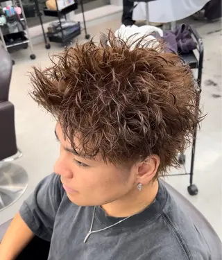 カラー メンズ 鈴村 梨公/原宿メンズ特化のヘアスタイル
