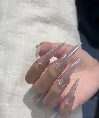 ネイル 長さだし専門 ありさのネイルデザイン