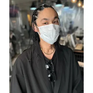 メンズ キッズ BRAIDS💎愛子 大人ハイライト💎のヘアスタイル