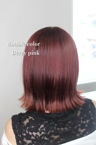 ミディアム 平野 朋未のヘアスタイル