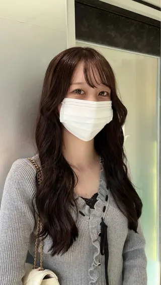 ロング カラー 新宿/アシスタント AiNAのヘアスタイル