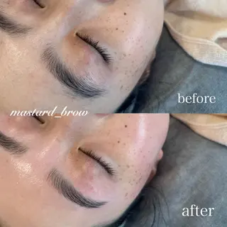 アイブロウ MASTARD SPA所属・MASTARD BROWの眉毛・アイブロウイメージ