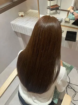 ロング カラー little lulu 梅田所属・高橋 さやかのヘアスタイル