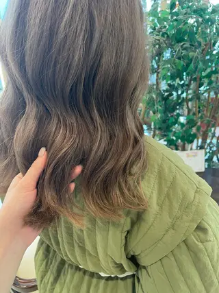 カラー 🍪ヨシイハルネ🍪 ラベンダーカラーのヘアスタイル