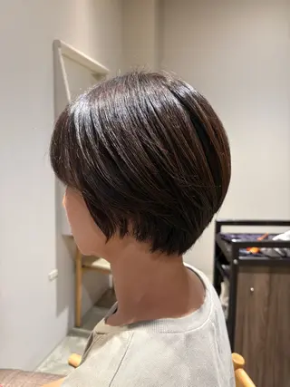 ショート hair make ONE006所属・SAoRi/カット/ ブリーチ/カラーのヘアスタイル