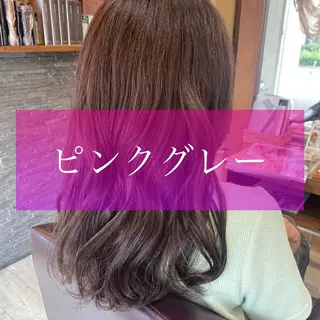 セミロング 加藤 実穂のヘアスタイル