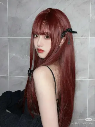 ロング カラー 🤍韓国大人っぽ ベージュMAI🤍のヘアスタイル