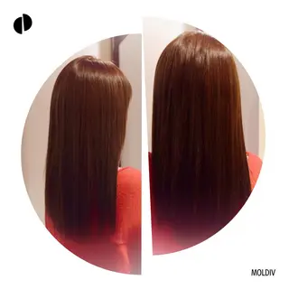 セミロング ロング カラー ✨縮毛矯正✨髪質改善 ナカシマ ユミのヘアスタイル