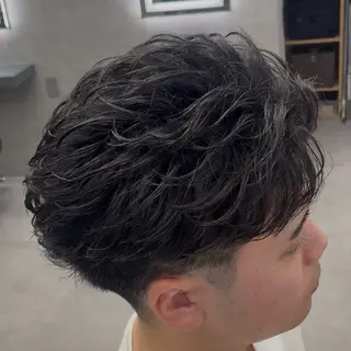 ショート ヘアアレンジ メンズ 【札幌メンズ特化】 🔥RIKU🔥のヘアスタイル