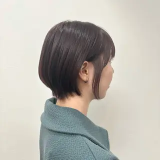ショート Haruka韓国風 似合わせカット♡のヘアスタイル