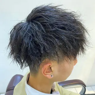 メンズ メンズパーマNo.1 🔥松嶋雄大のヘアスタイル