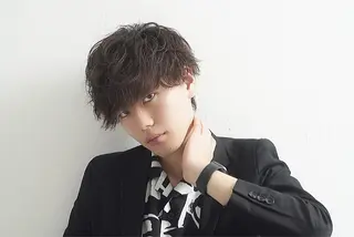 ショート メンズ メンズパーマ/難波/ 心斎橋　室園亮佑のヘアスタイル