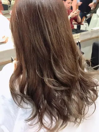 ロング カラー 増子 幹樹のヘアスタイル
