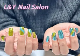 ネイル L&Y Nail🎀 思雪のネイルデザイン