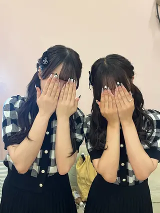 ロング ヘアアレンジ ✂️0円モデル募集中 ❣️坂本詩穂🌟彡のヘアスタイル