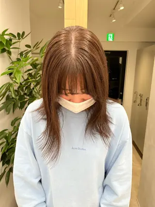 セミロング お洒落パーマ/ボブ ❄️Tomoka❄️のヘアスタイル