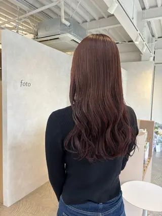 ロング yoshino /ナチュラル縮毛のヘアスタイル