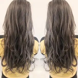 セミロング カラー Hair make VERDA所属・宮下 耕平のヘアスタイル