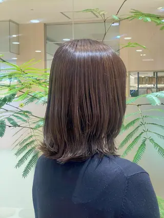 ミディアム カラー 大瀧 優奈のヘアスタイル