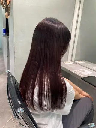 セミロング カラー とびまつ /ショート/脱白髪染のヘアスタイル