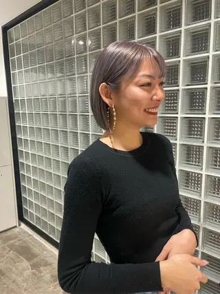 カラー 大迫 江梨のヘアスタイル