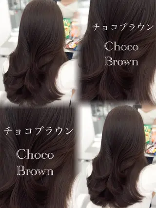 ミディアム カラー ヘアアレンジ 最小顔周り&レイヤー 特化/池袋/kokiのヘアスタイル