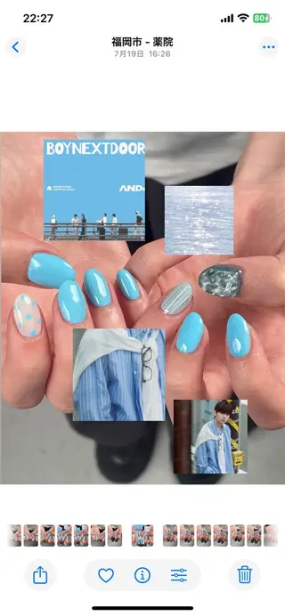 ネイル suimy.所属・SORA suimy.のネイルデザイン