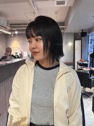 ショート 山本 千尋のヘアスタイル