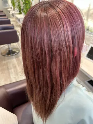 ロング カラー Breath by first 富谷【ブレス バイ ファースト 富谷】所属・田口 舞衣のヘアスタイル