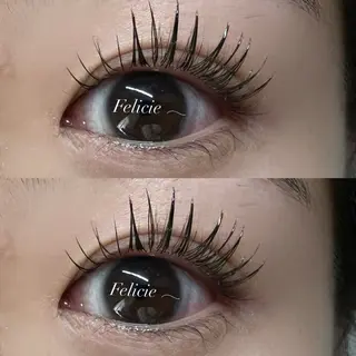 マツエク・マツパ Felicie＊ Sayakaのマツエク・マツパデザイン