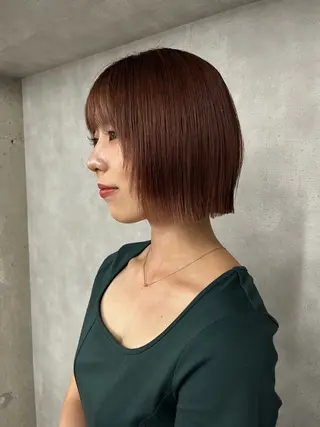 ミディアム anon Loemのヘアスタイル
