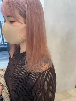 セミロング SALOWIN原宿iori B１階所属・🫧美髪育成美容師 WASHIZU🫧のヘアスタイル