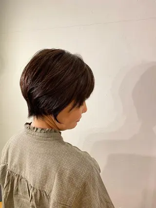 ショート 🦕カラー指名率🦕 NO.1🦕林 秀幸のヘアスタイル